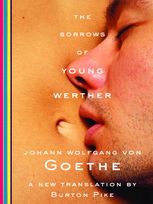 Cover image for The Sorrows of Young Werther